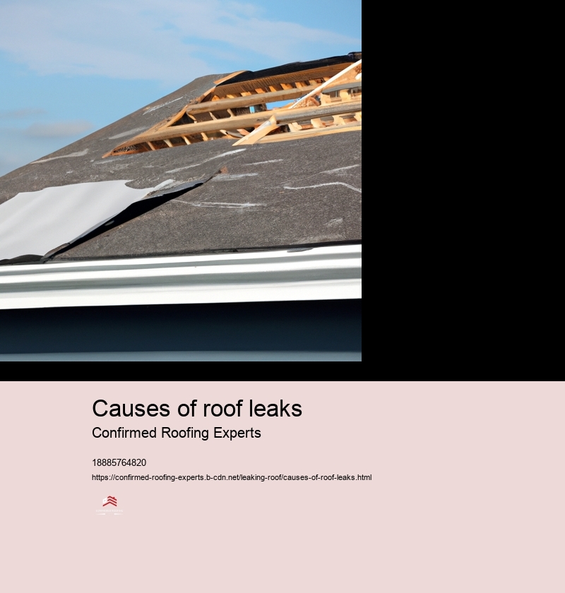 Causes of roof leaks